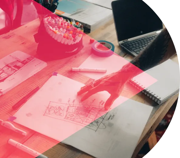 Illustration of Dooeer's collaborative product process